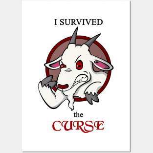 I survived the Curse - Goat Posters and Art